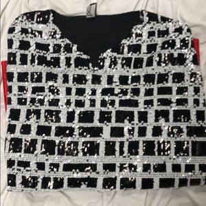 Berek Designer Sequin Blouse XL/XXL